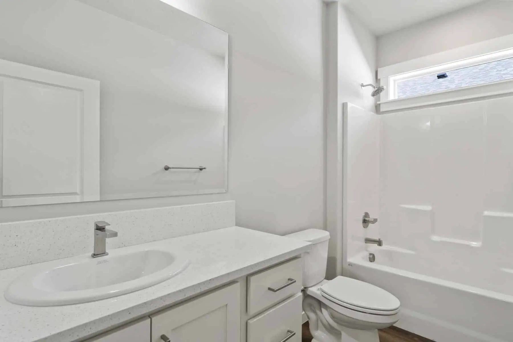 white bathroom